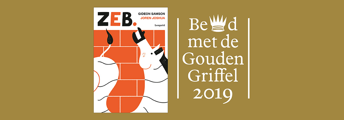Gouden Griffel voor Zeb.